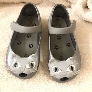 Mini Melissa Toddler Girl Cat shoes